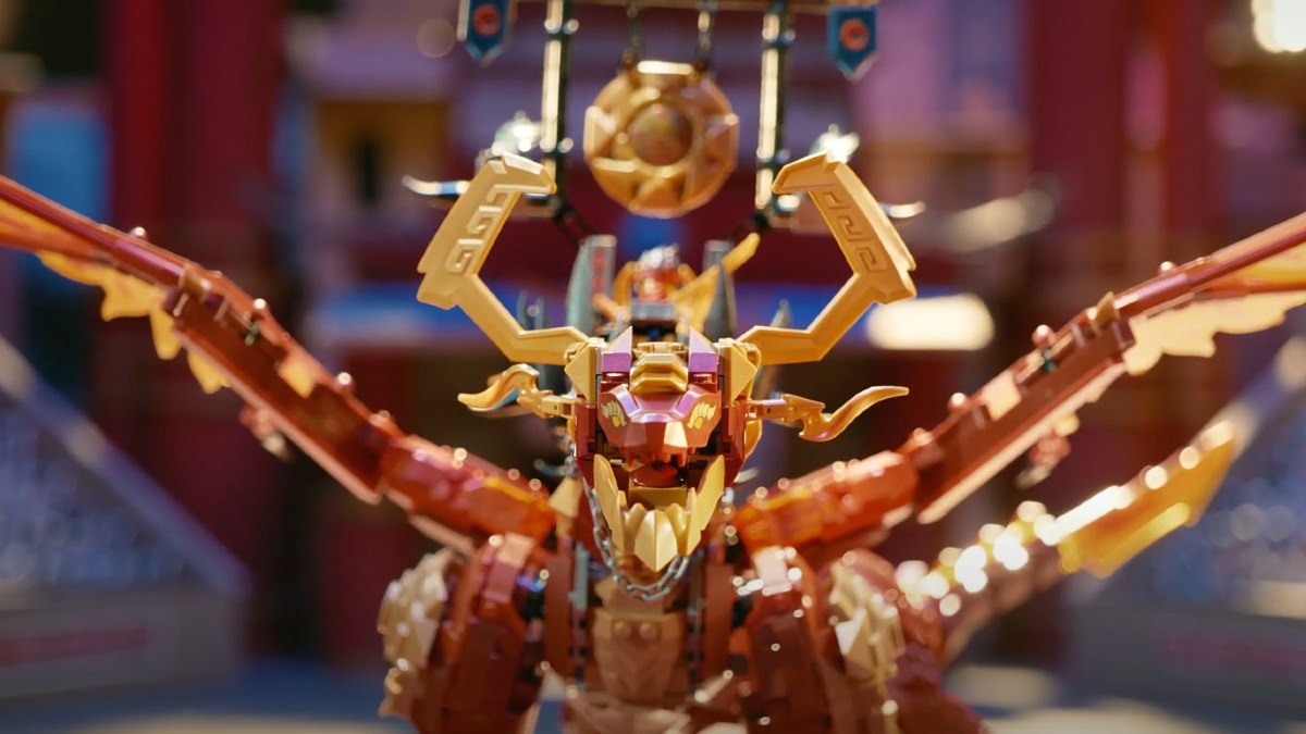 LEGO NINJAGO highlights theme's biggest mech and dragon ever