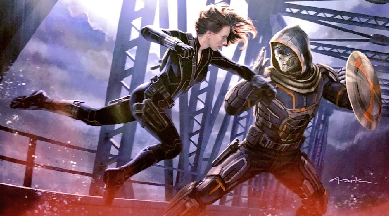 LEGO used in recreating Marvel's Black Widow trailer