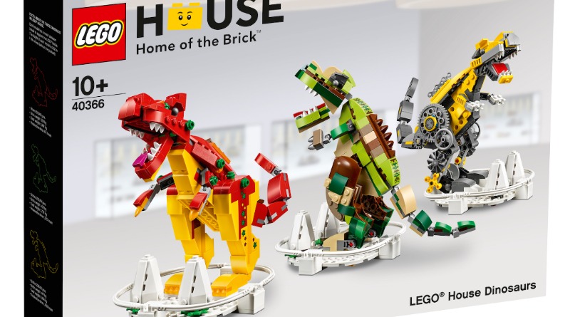 Designing 40366 LEGO House Dinosaurs