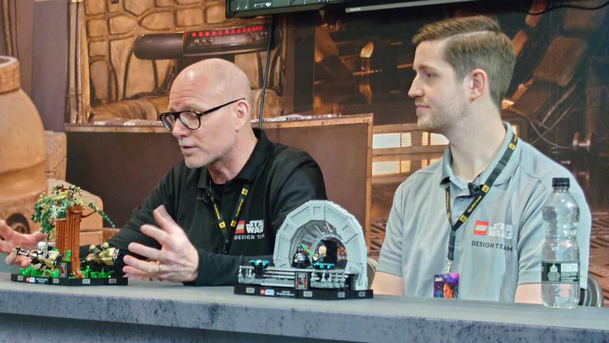 Here's the LEGO booth's Friday schedule at Star Wars Celebration 2023