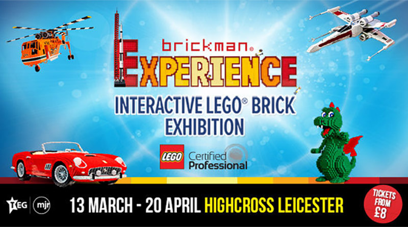 Ryan McNaught’s Brickman Experience LEGO exhibit is coming to the UK