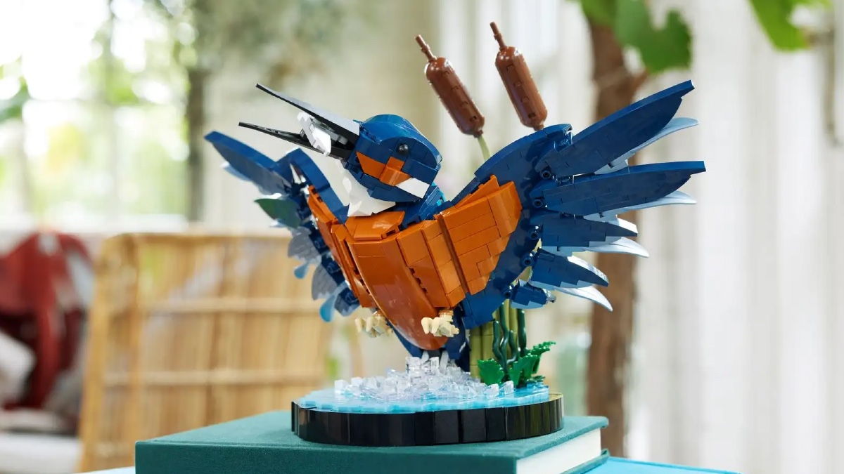 LEGO explains how it chose the Kingfisher: ‘We're not always sure how to approach something new'