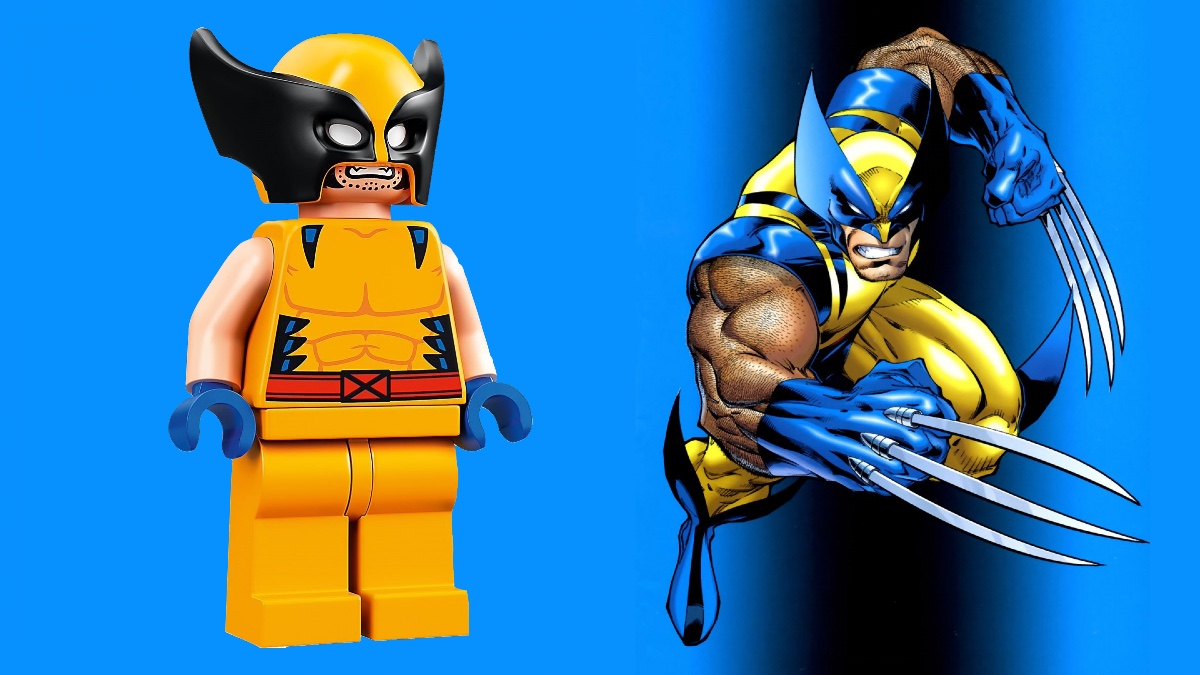 The new LEGO Wolverine minifigure is missing something