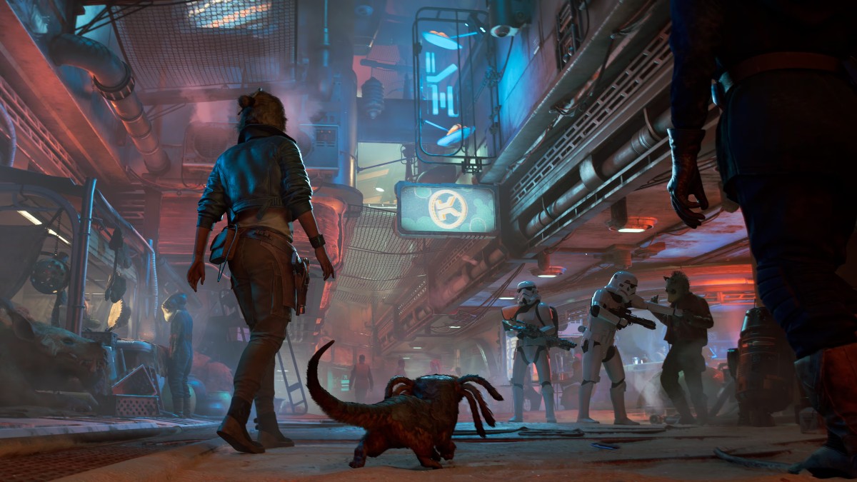 Star Wars Outlaws gameplay blends stealth and space exploration