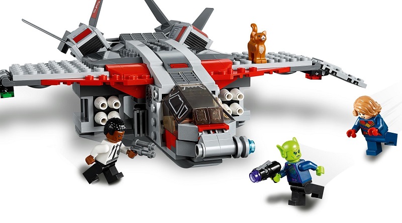 LEGO Marvel 76127 Captain Marvel and the Skrull Attack official images released