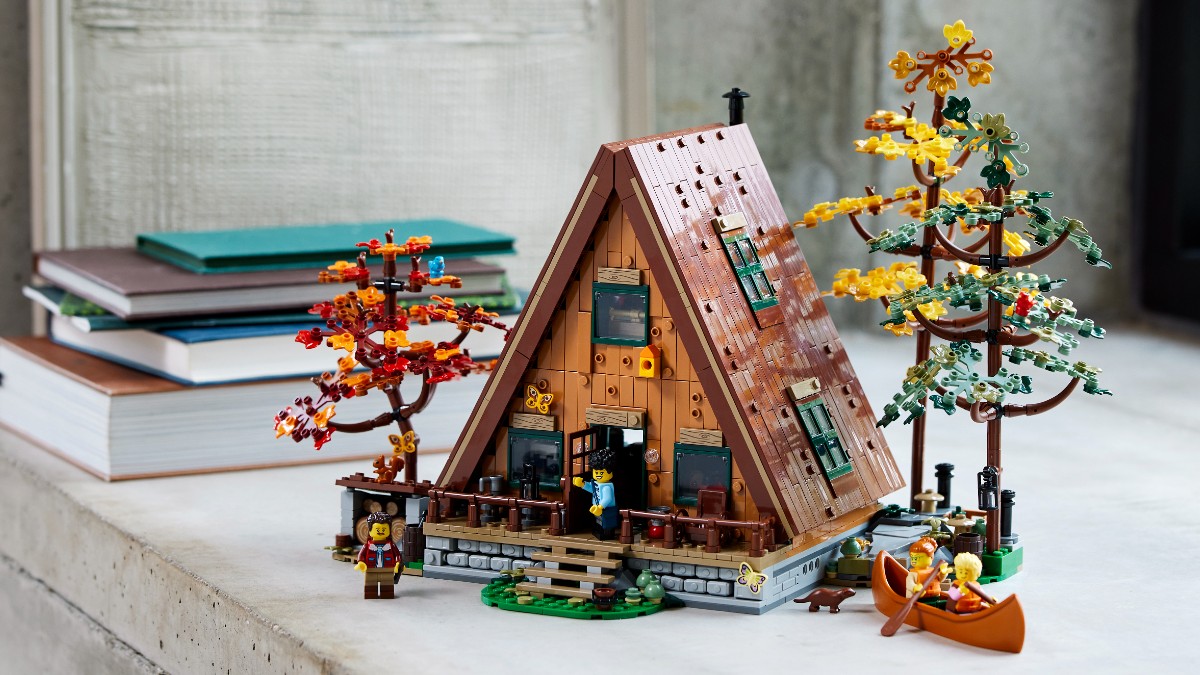 Last chance to enter LEGO Ideas 21338 A-Frame Cabin challenge