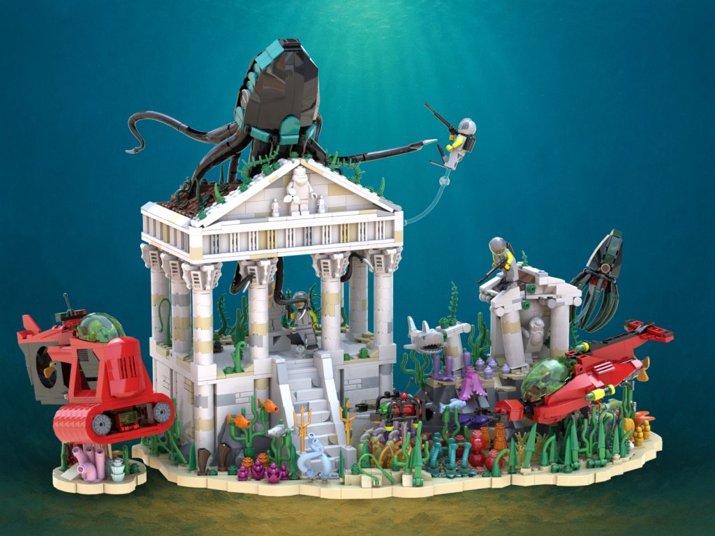 return to atlantis bricklink series 9 penguin.bobo  1024x768