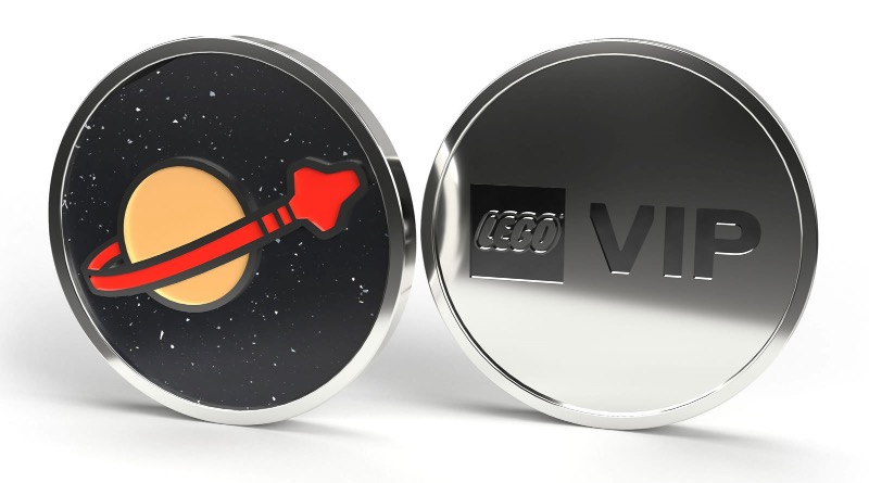 LEGO VIP Space Collectible Coin featured