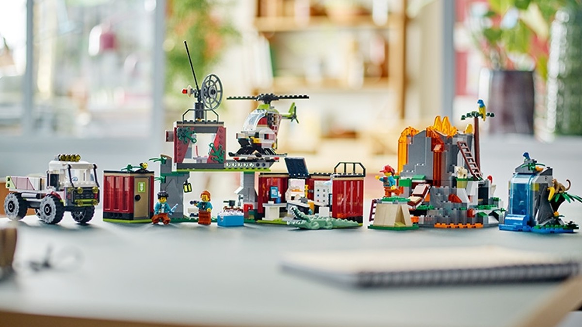 LEGO City 60691 Jungle Explorer Base Camp to debut new technology