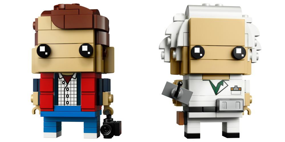 LEGO BrickHeadz 41611 Back to the Future available now
