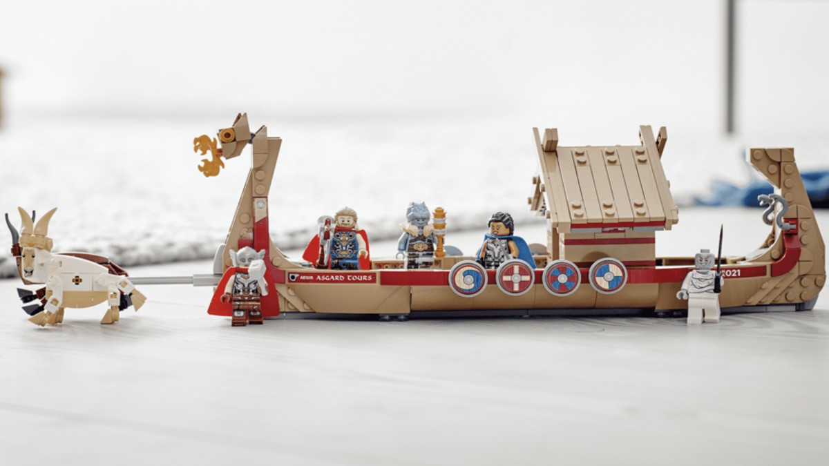 LEGO Marvel Thor: Love and Thunder 76208 The Goat Boat out now