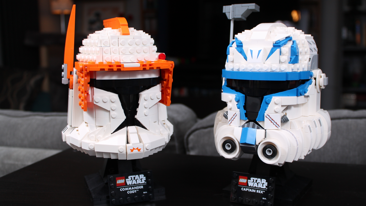 LEGO Star Wars Captain Rex vs. Commander Cody helmets: which should you buy?