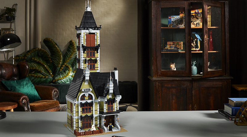 How to motorise LEGO 10273 Haunted House