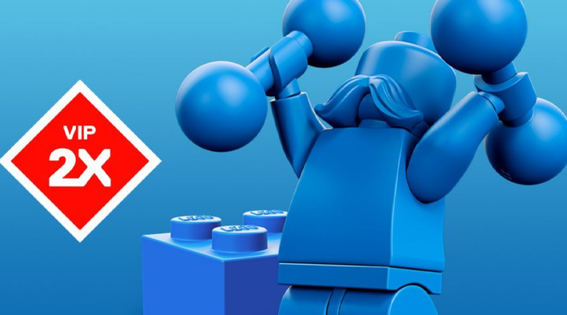Double LEGO VIP points at official online store