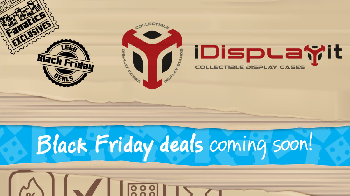 Save on LEGO display cases and stands with iDisplayit this Black Friday
