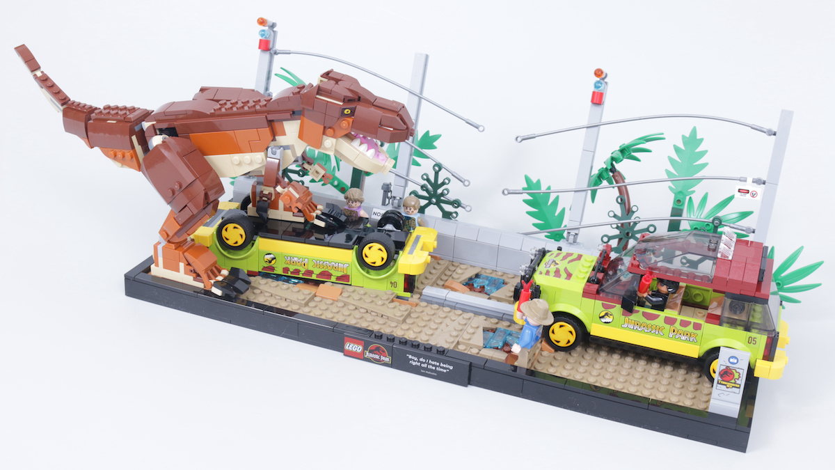 LEGO Jurassic Park 76956 T. rex Breakout back in stock online