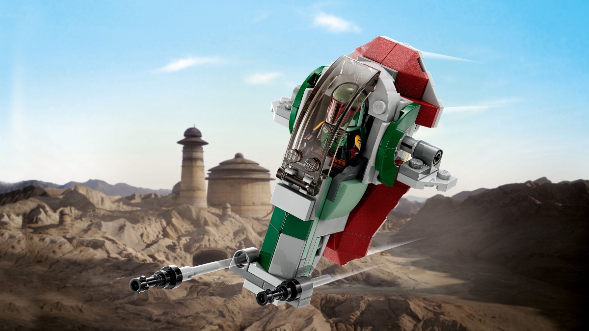 WATCH: The LEGO Boba Fett Microfighter looks delightfully retro