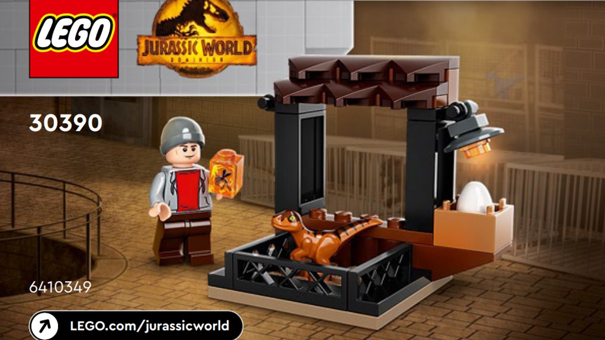 New LEGO Jurassic World Dominion set and instructions revealed
