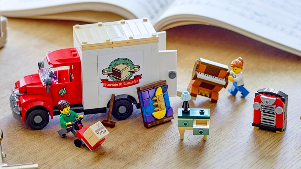 Free LEGO Moving Truck GWP available now with an exclusive code