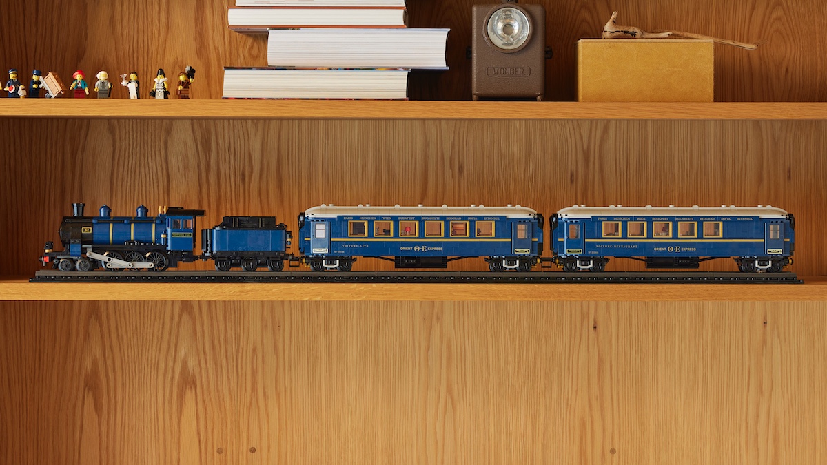 LEGO 21344 The Orient Express Train pieces pull into Pick a Brick