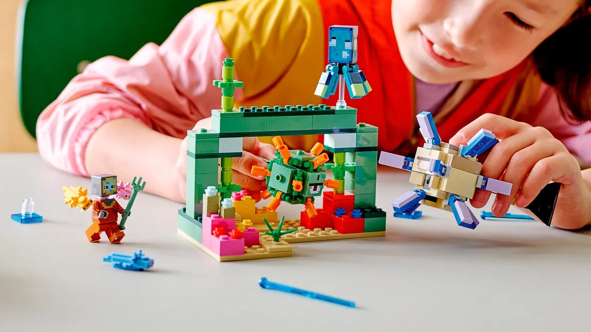 LEGO Minecraft 2023 summer set rumours include Axlotl abode