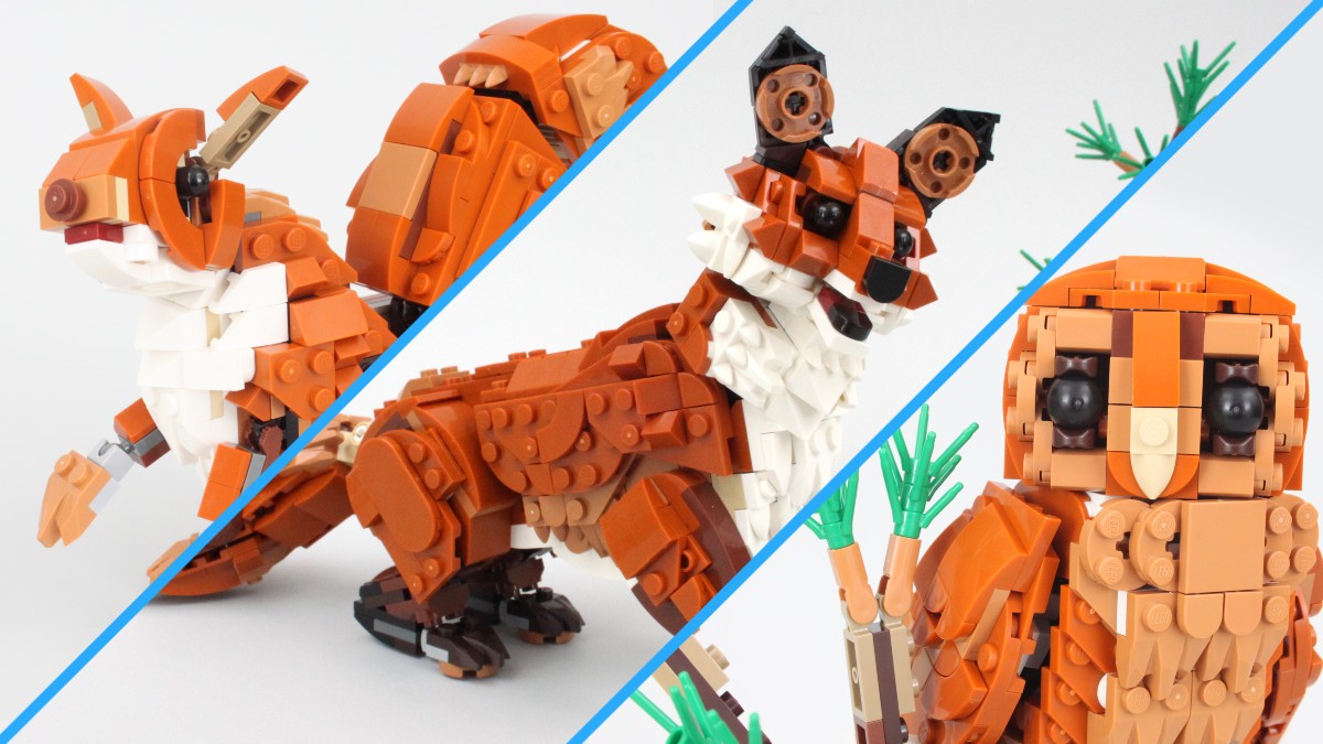 LEGO Creator 3-in-1 31154 Forest Animals: Red Fox review