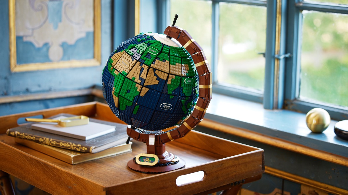 LEGO Ideas 21332 The Globe available now in the UK and Europe