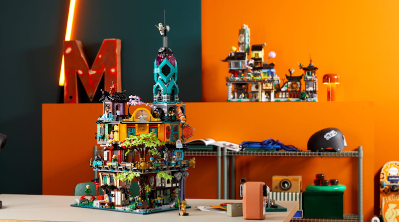 71741 NINJAGO City Gardens live closer look featured