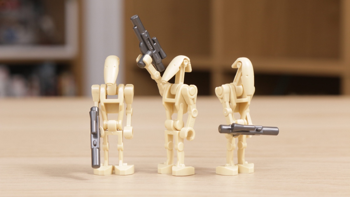 How many LEGO Star Wars Battle Droids would you own with a complete collection?