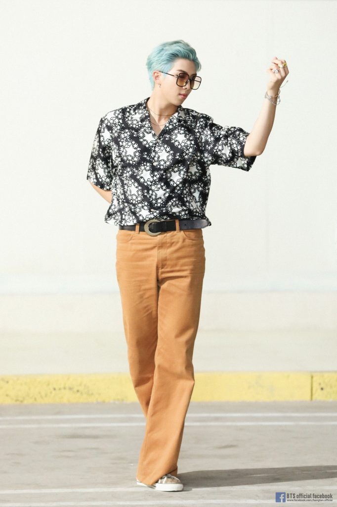 BTS Dynamite bangtan.official Facebook RM 682x1024