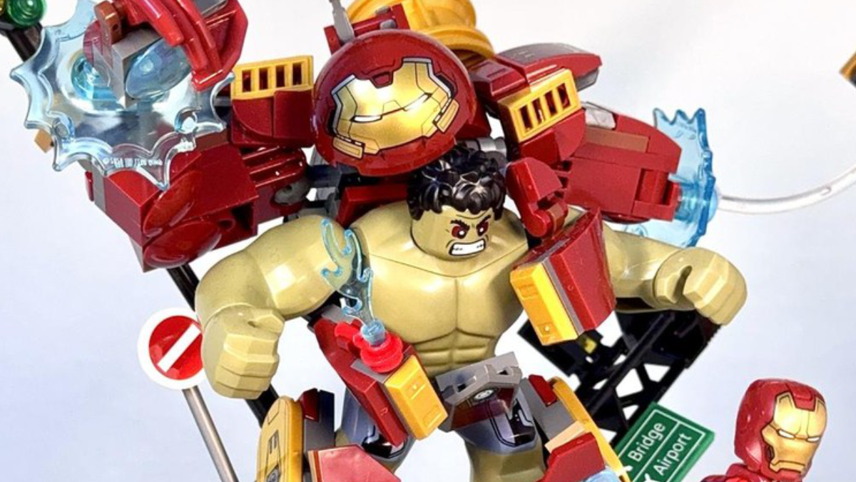 El LEGO Hulkbuster recibe una mejora espectacular con este diseño de fan.