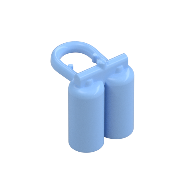 Classic Space air tanks light blue