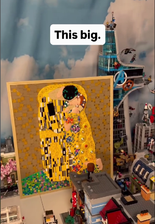 LEGO Klimt størrelsessammenligning 4