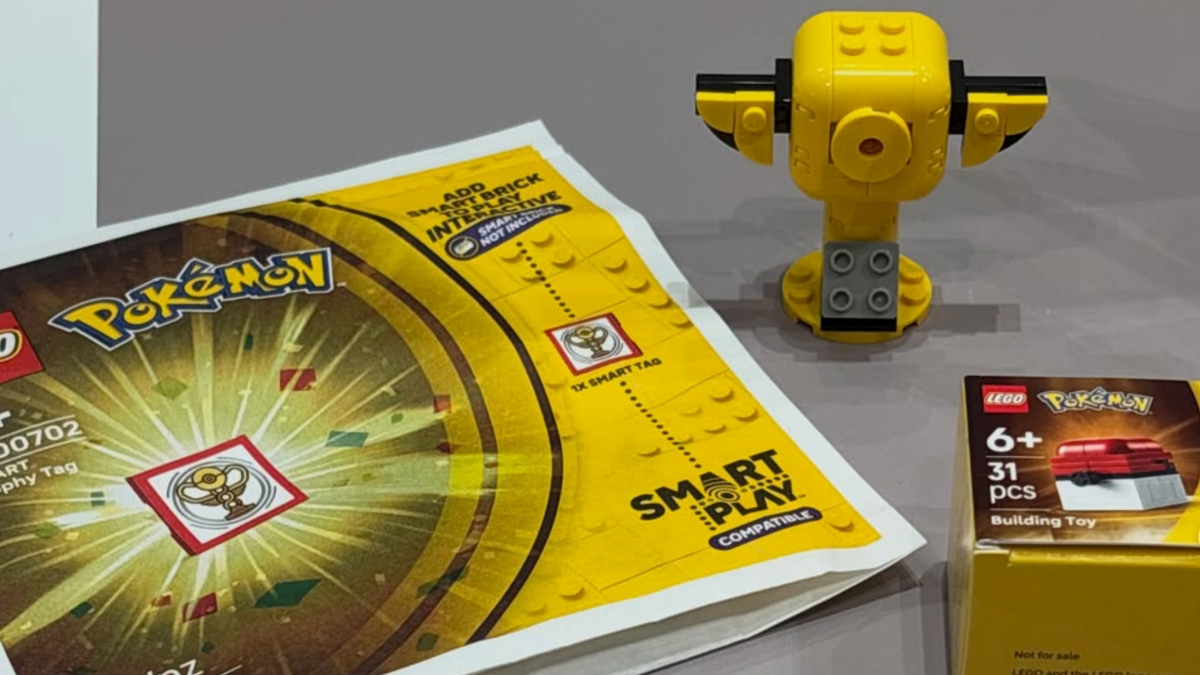 Free LEGO trophy, SMART Tag and more at PokémonXP