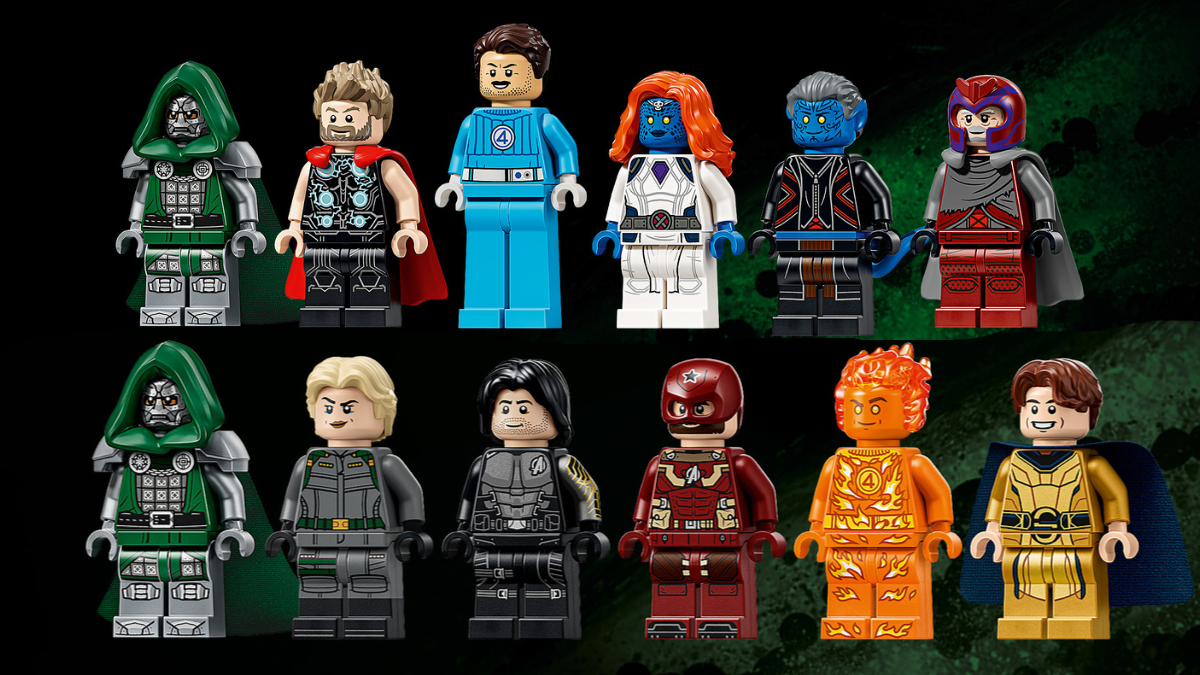 LEGO Marvel's Avengers: Doomsday minifigures are amazing
