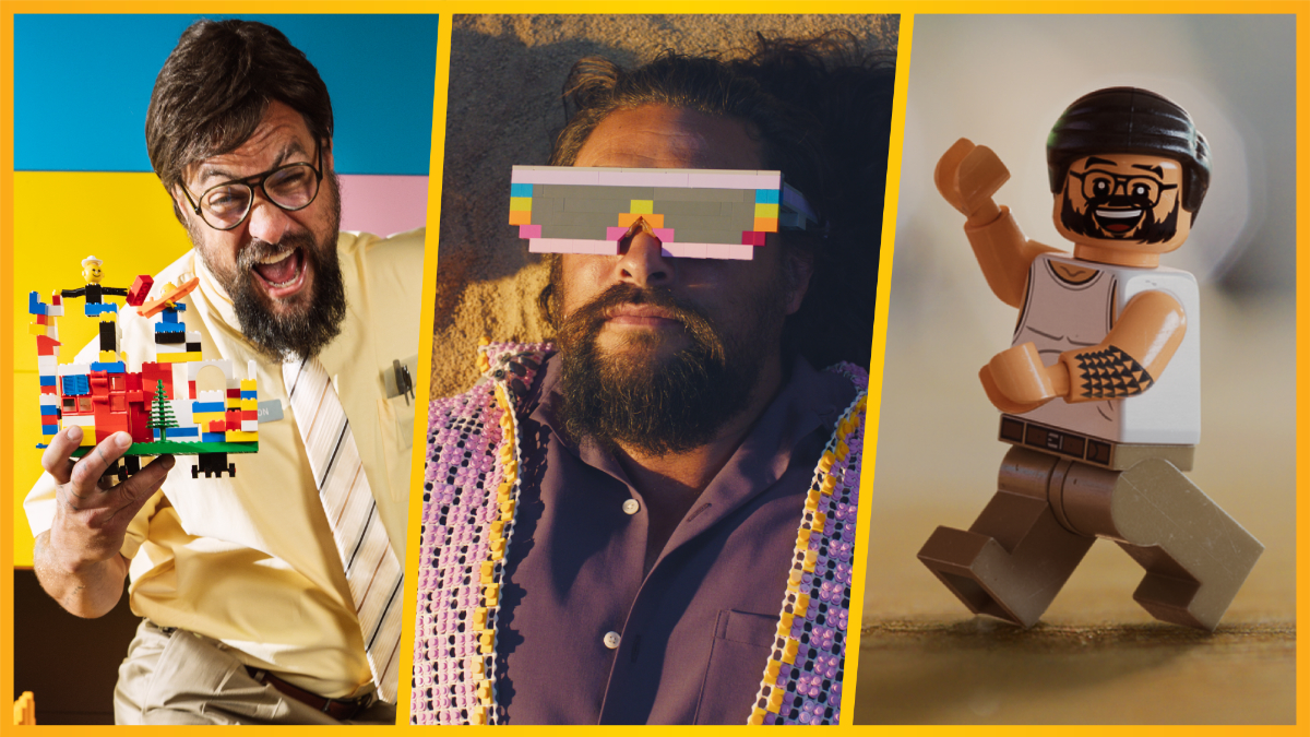 Jason Momoa wants you to play with LEGO for World Play Day