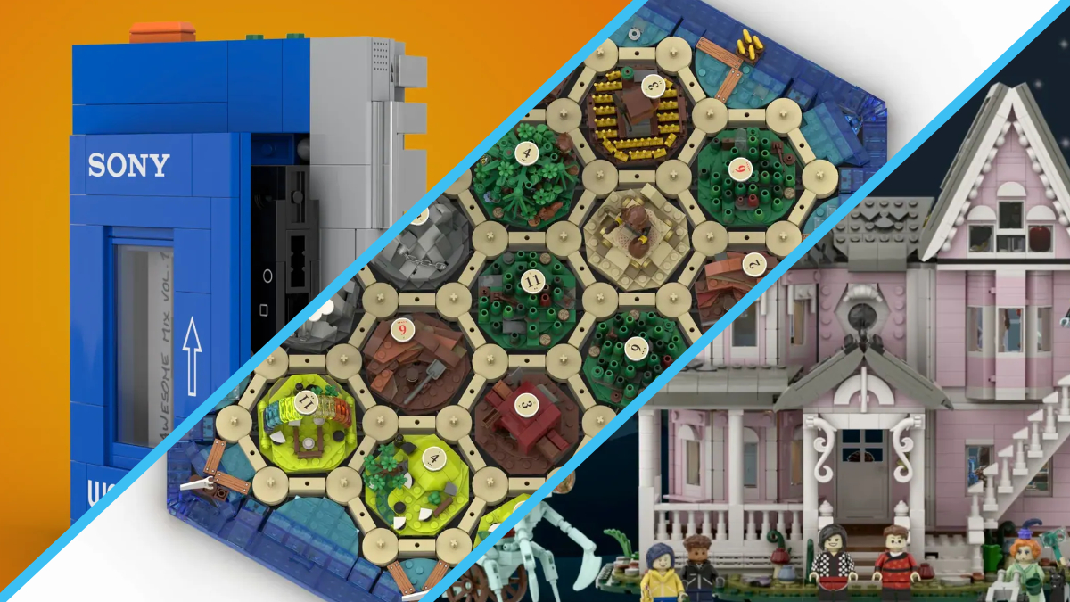 LEGO Ideas expands with Coraline, CATAN and Sony Walkman