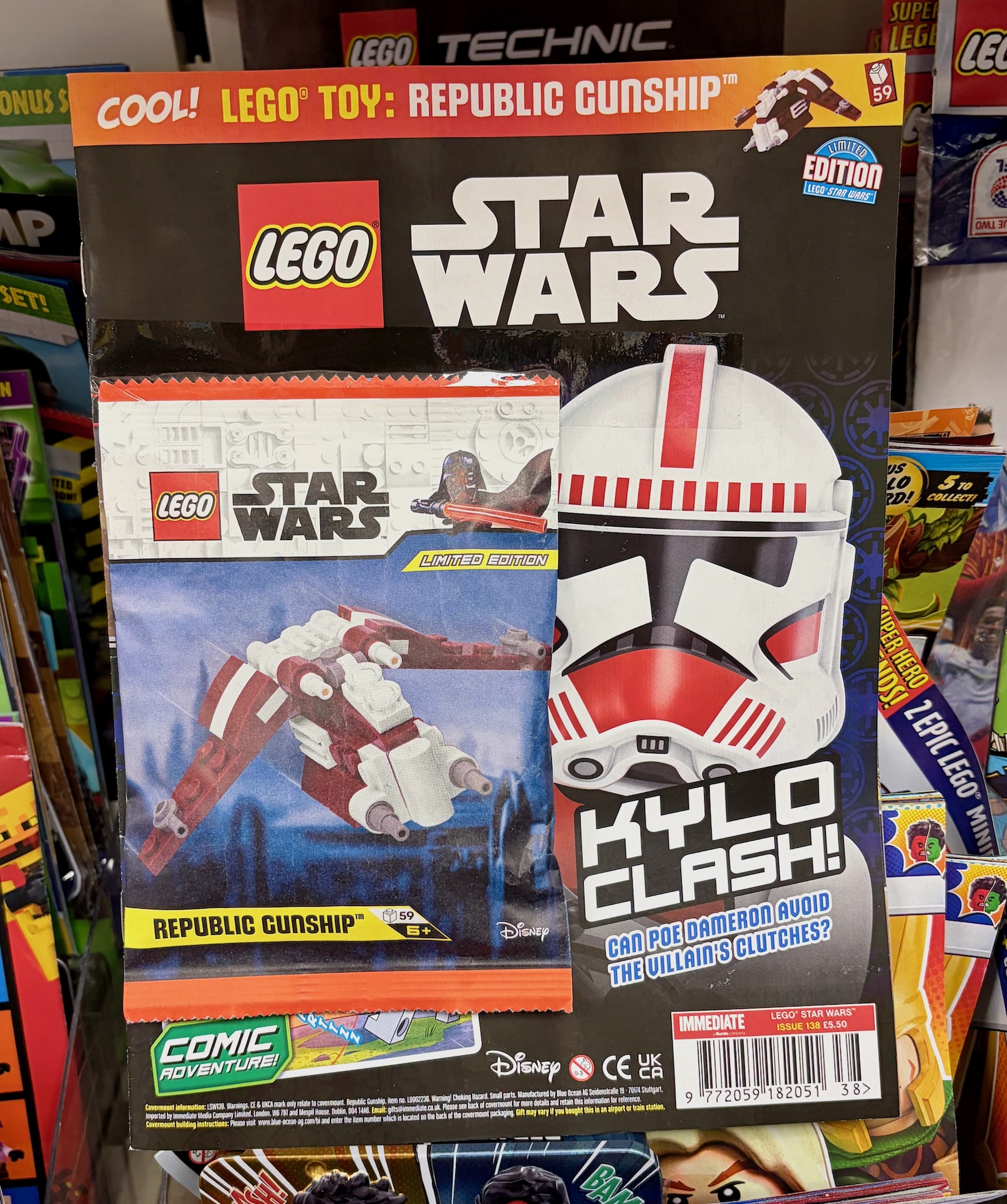 LEGO Star Wars magazine Issue 138 cover