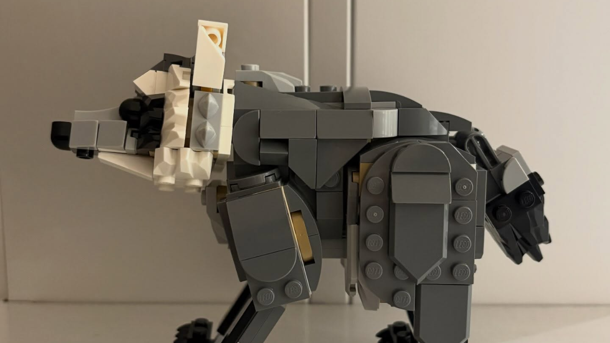 LEGO designer makes internet's favourite raccoon from set