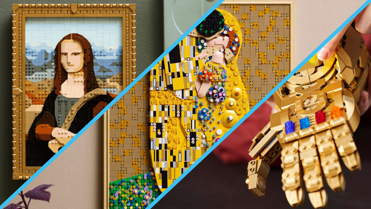 Will LEGO Art The Kiss manage to outshine its golden rivals?