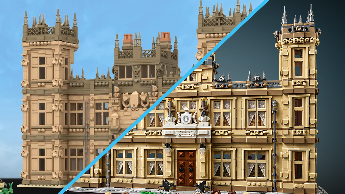 How does LEGO Downton Abbey compare to its fan submission?