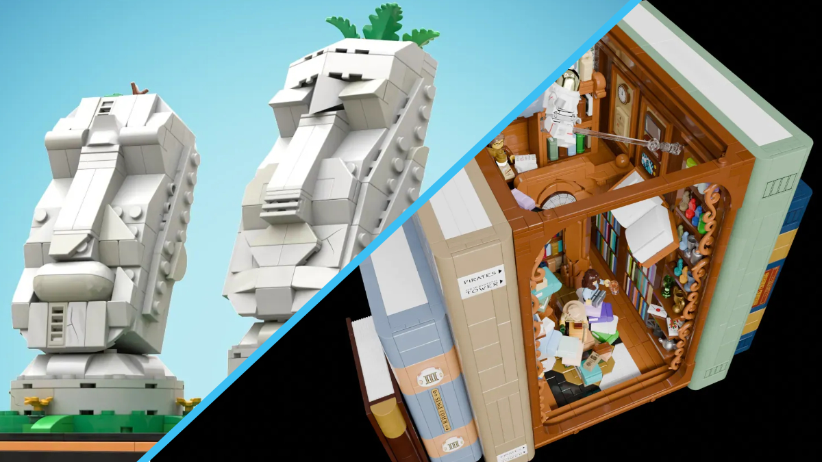LEGO Ideas review makes room for Easter Island and Booknook