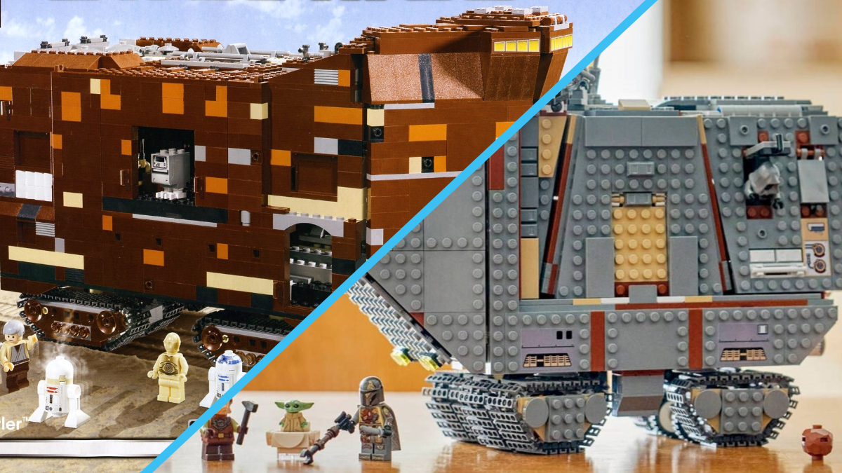 Every LEGO Star Wars Sandcrawler ever made