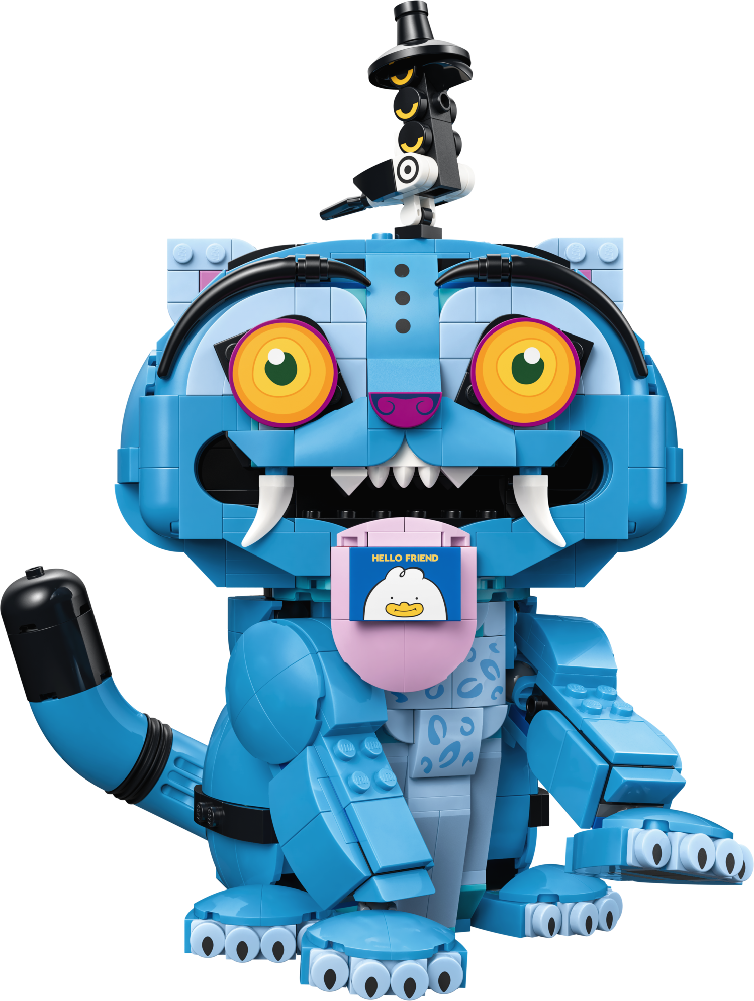 lego KPop Demon Hunters 72537 derpy tiger and sussie bird (4)
