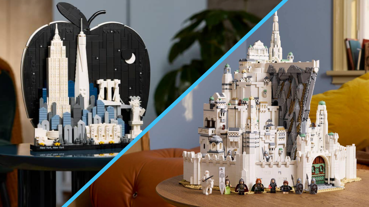 This LEGO Minas Tirith fan build is way cheaper than the real thing