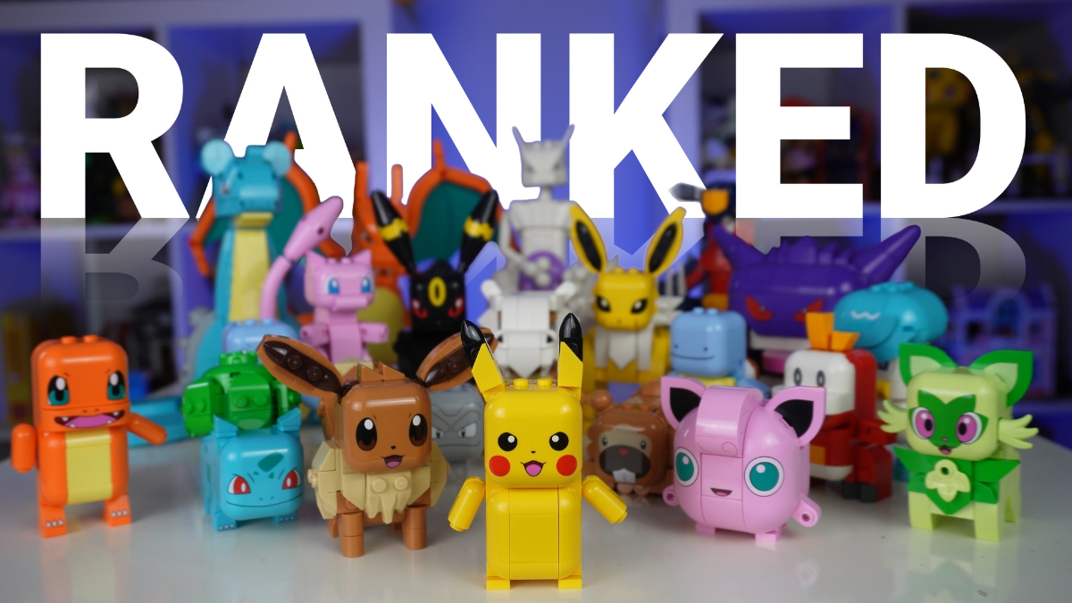 Een ranglijst van alle LEGO SMART Play Pokémon-figuurtjes
