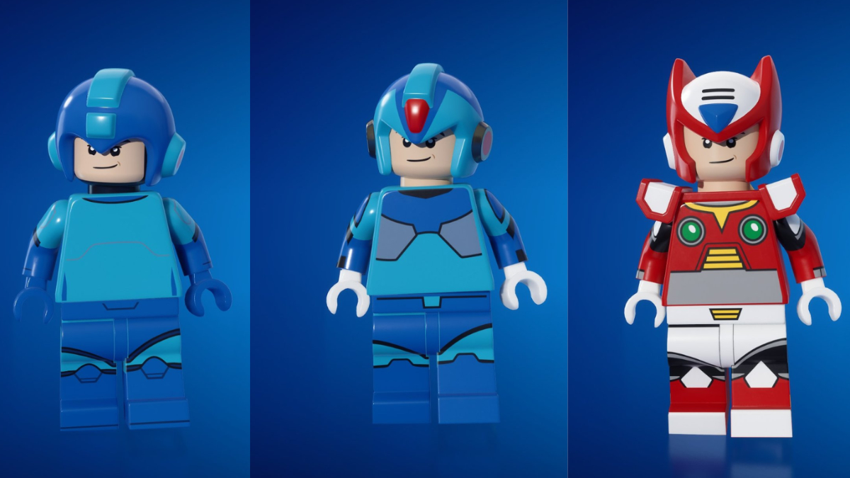 LEGO Fortnite blasts Mega Man and friends into minifigure form