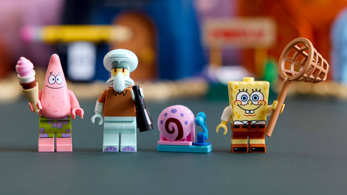 LEGO SpongeBob's minifigures are getting a makeover