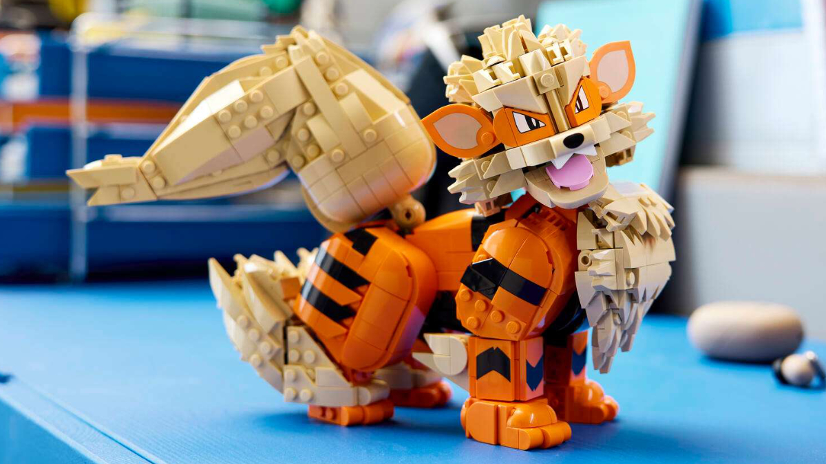 L'aspetto di Arcanine dei LEGO Pokémon è stata una "vera sfida ingegneristica".