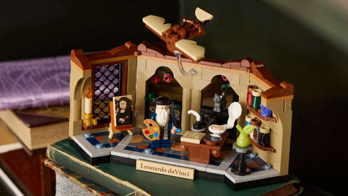 LEGO 40902 Tribute to Leonardo da Vinci GWP revealed